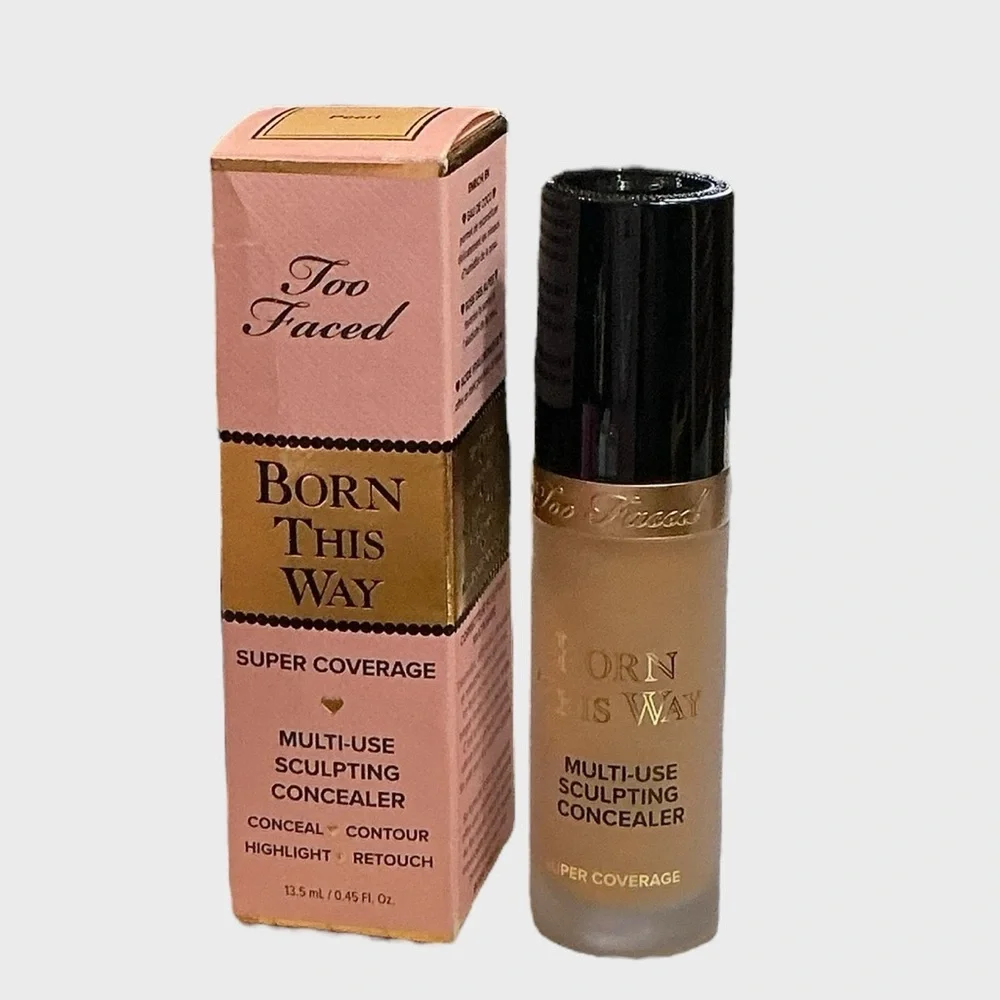 Too Faced Born This Way Super Coverage Concealer Pearl 13.5ml NIB